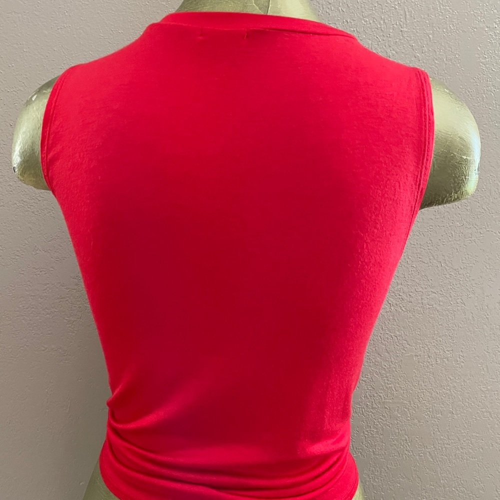ENJOY the GOOD LIFE Tie-Front TOP S - Picture 2 of 9